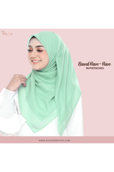 BAWAL HAVE2 - PISTACHIO BAWAL HAVE2 - PISTACHIO
